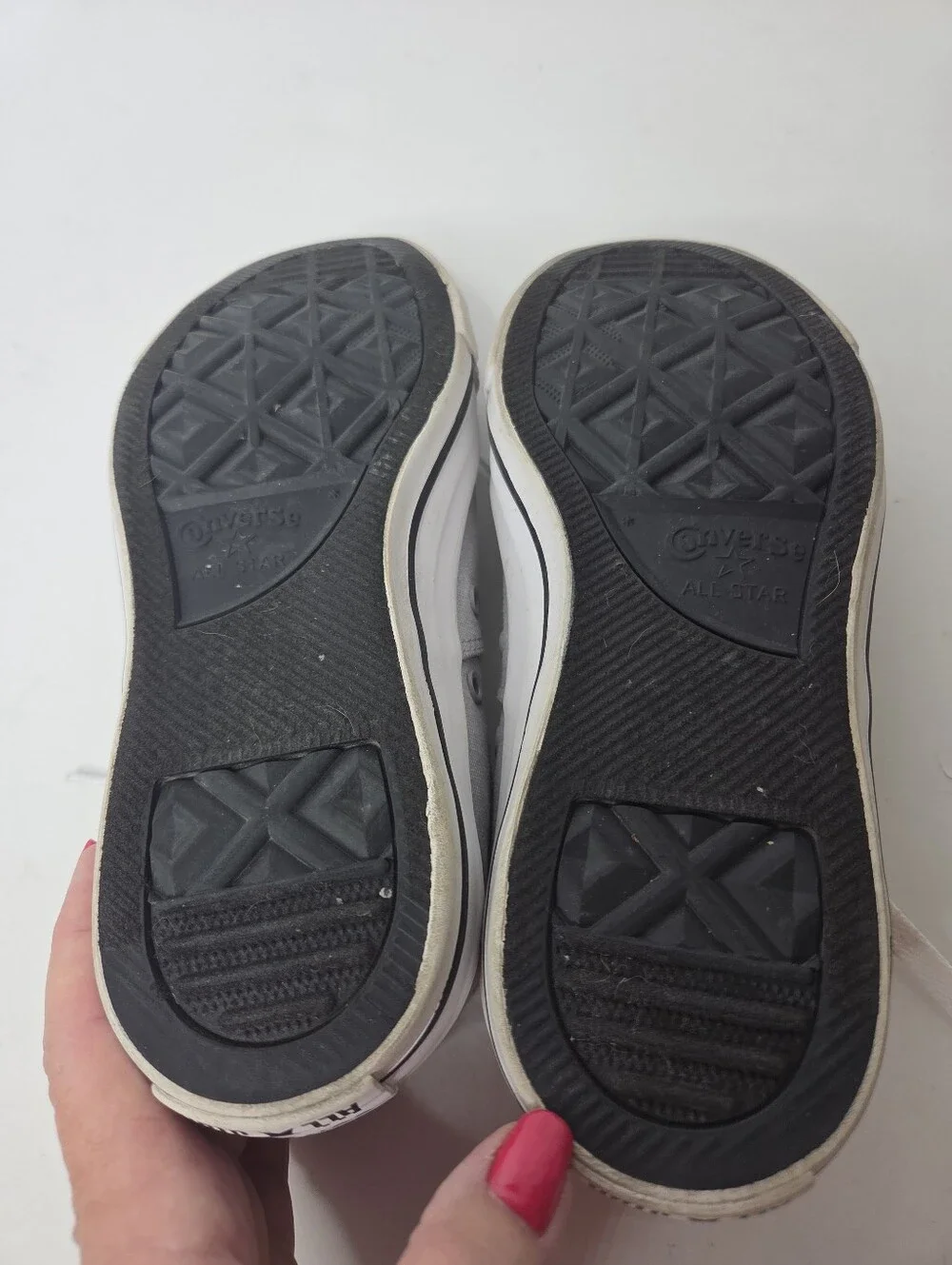 Converse All Star Light Gray Women's Low Top Sneaker Size 8